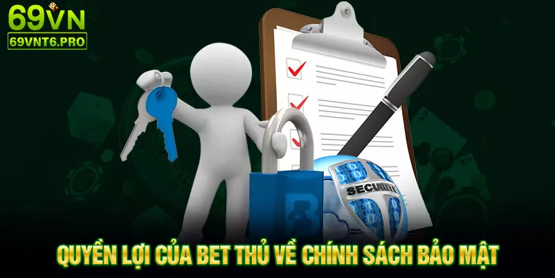 Quyền lợi của bet thủ về chính sách bảo mật